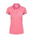 Polo Manches Courtes Remex Femme Rose Vif Regatta-1