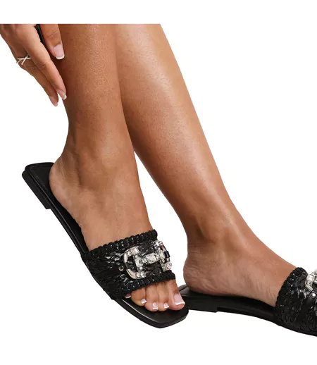 Sandales Align Femme Noir Where´s That From