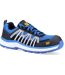 Caterpillar Mens Charge Leather Safety Trainers (Blue/Black/White) - UTFS9106