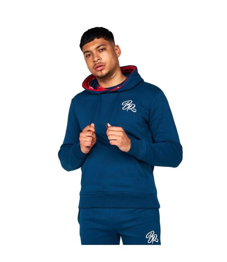 Sweat À Capuche Fontaine Homme Bleu Foncé Born Rich