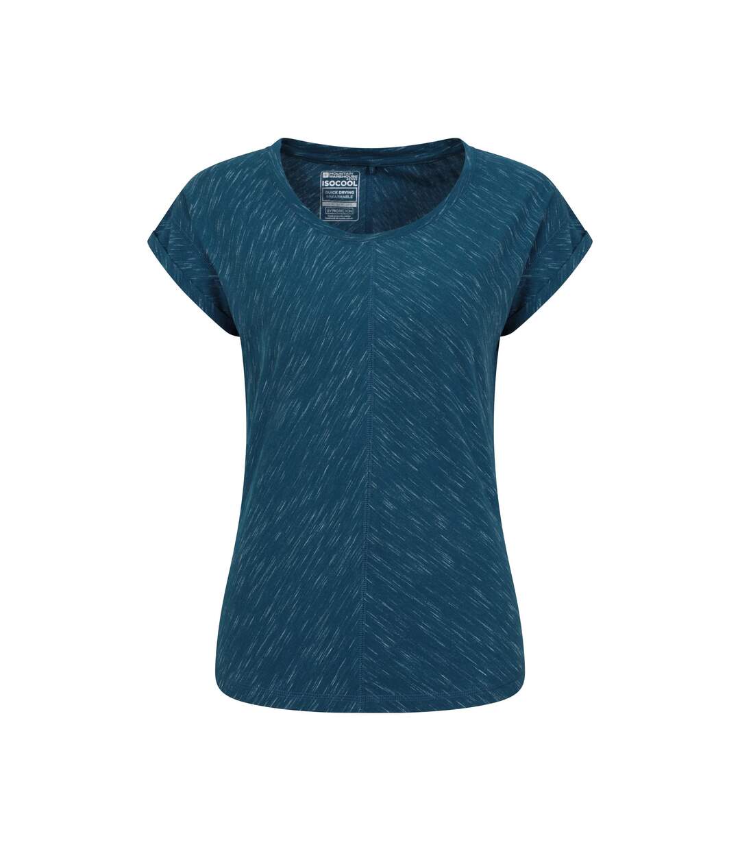 T-shirt retreat femme bleu sarcelle foncé Mountain Warehouse