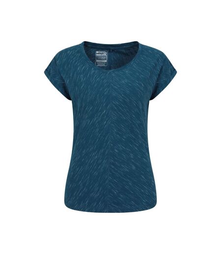 Womens/ladies retreat t-shirt dark teal Mountain Warehouse