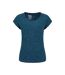 T-shirt retreat femme bleu sarcelle foncé Mountain Warehouse