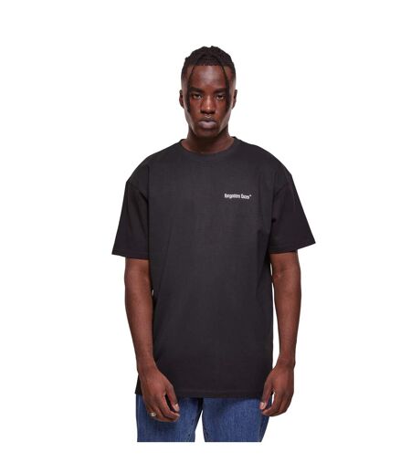 Mens Sphere Oversized T-shirt Noir Forgotten Faces
