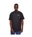 Mens Sphere Oversized T-shirt Noir Forgotten Faces-1