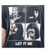 Unisex Adult Let It Be Vintage The Beatles T-shirt Charcoal Amplified-2