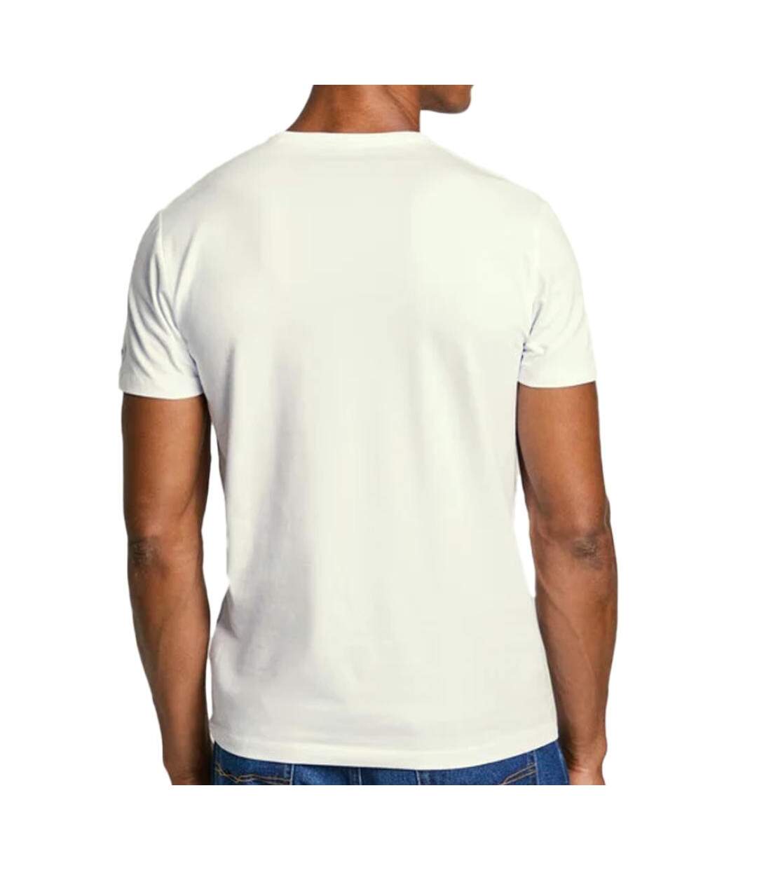 T-shirt ecru homme pepe jeans original basic 3n - l-2