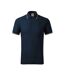 Polo Focus Homme Bleu Marine Malfini-1