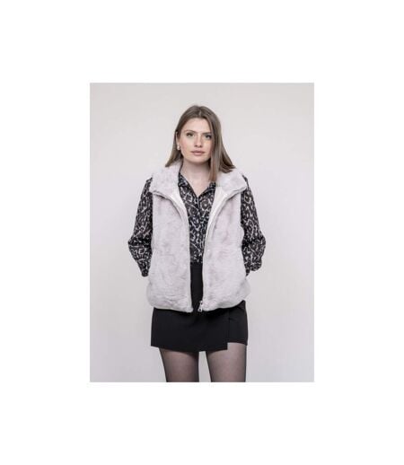 Veste sans manche fausse fourrure UNIKA - Dona X Lisa