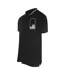 Mens Box Logo Cotton Polo Shirt Black Love Moschino-3