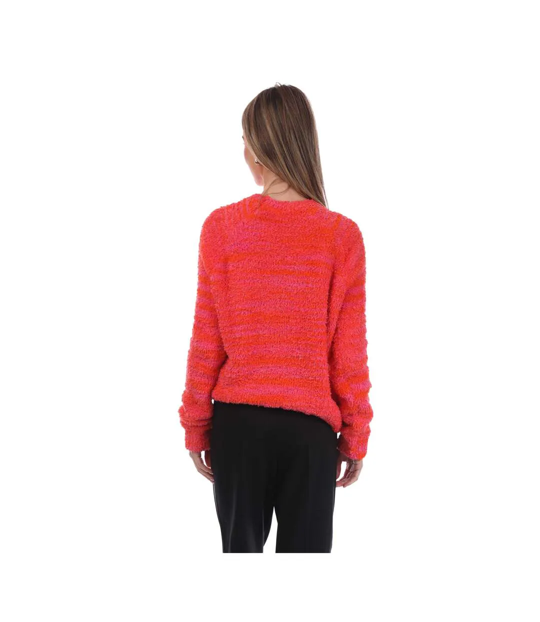 Womens/ladies M-kyra Sweatshirt Pink Diesel-3