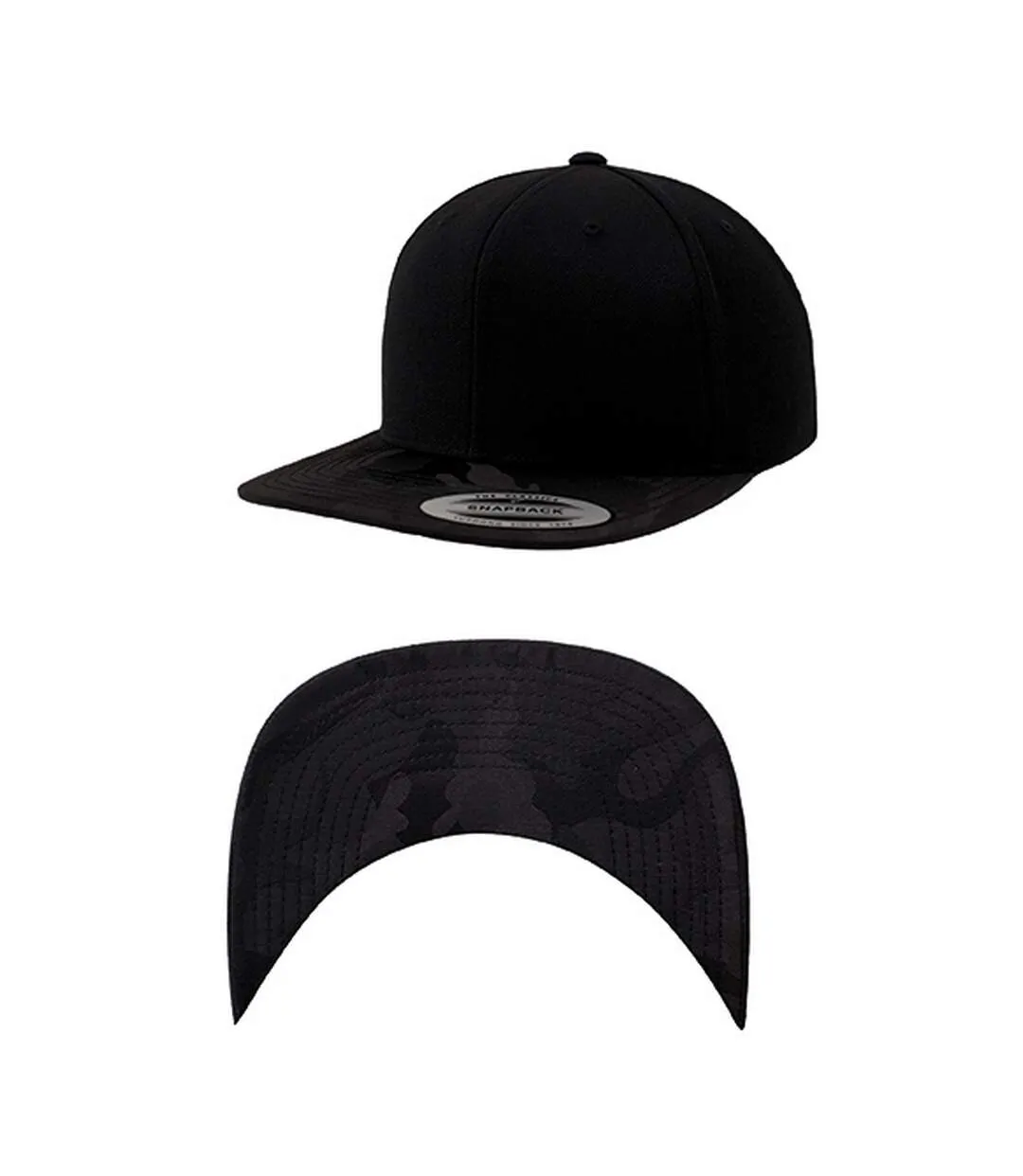 Visière Motif/style Camouflage Noir Camouflage Flexfit-2