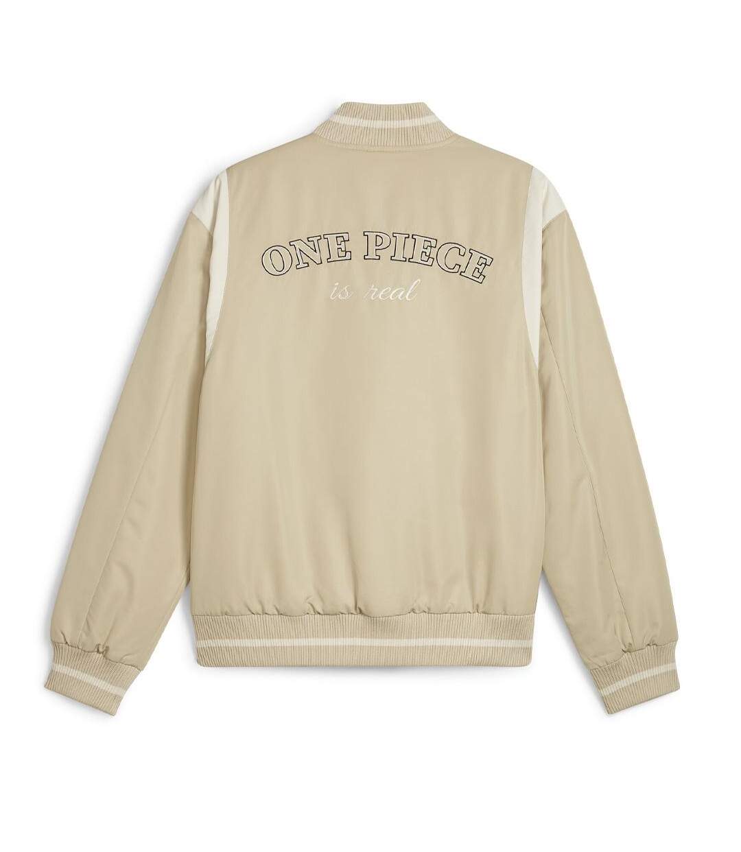Blouson beige homme puma x one piece varsity-2