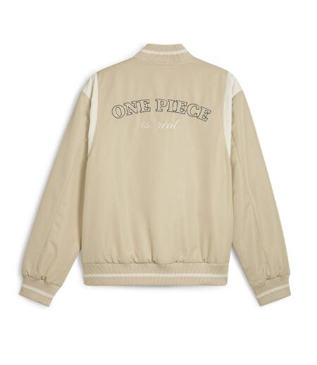 Blouson beige homme puma x one piece varsity