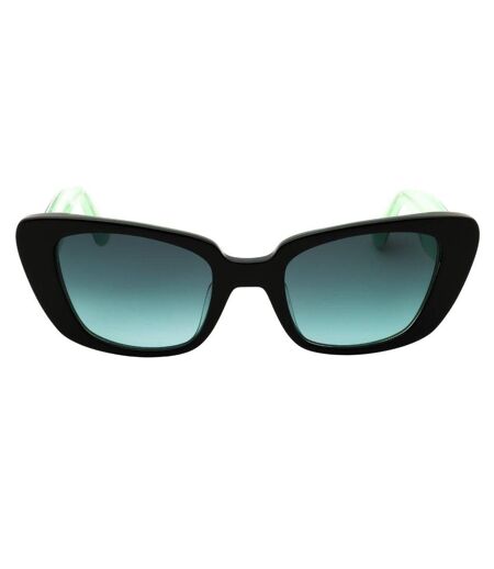 Lunettes De Soleil Motif/style Œil De Chat Femme Taille Unique Noir Vert Gris Kate Spade