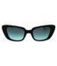 Lunettes De Soleil Motif/style Œil De Chat Femme Taille Unique Noir Vert Gris Kate Spade-1