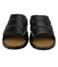 Mens Summer Beach Leather Slip On Slippers-5
