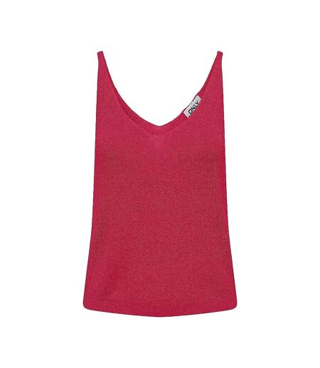 Débardeur rose femme only shina sl glitter