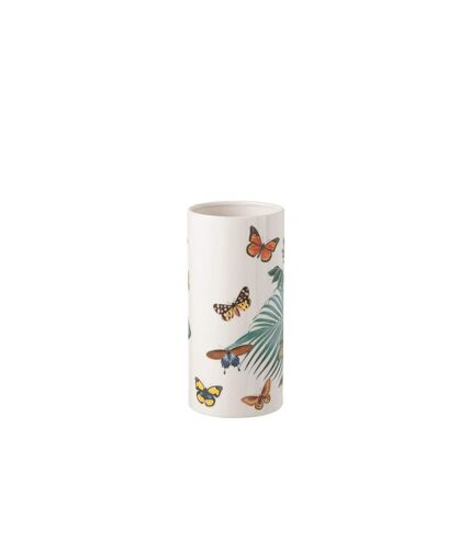 Vase Design Papillons 30cm Multicolore