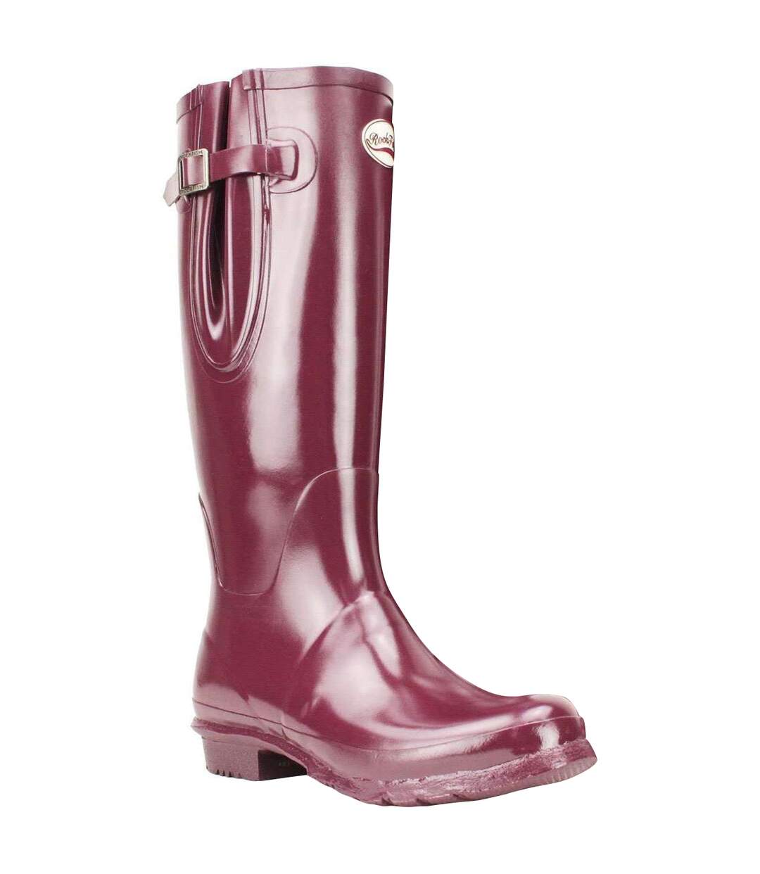 Bottes De Pluie Femme Bordeaux Rockfish-1