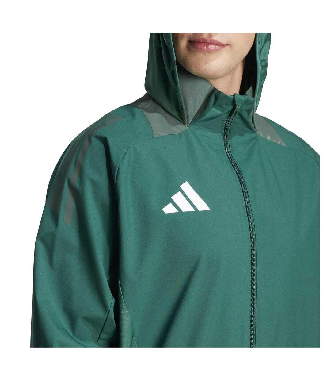 Anorak Tiro Competition Homme Vert Foncé Adidas-4