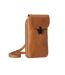 Mrs Lemon Twist Leather Phone Pouch One Size Caramel Aunts And Uncles-1