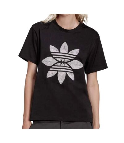 T-shirt Noir femme Adidas Graphic - 12A