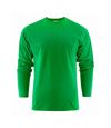 Printer Mens Heavy Long-Sleeved T-Shirt (Fresh Green)