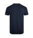 Mens foothills printed organic cotton t-shirt navy Weird Fish-2