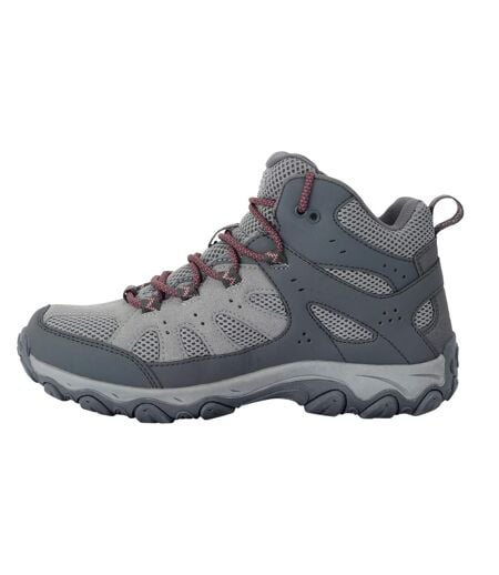 Chaussures De Marche Edgepoint Femme Gris Foncé Vieux Rose Regatta