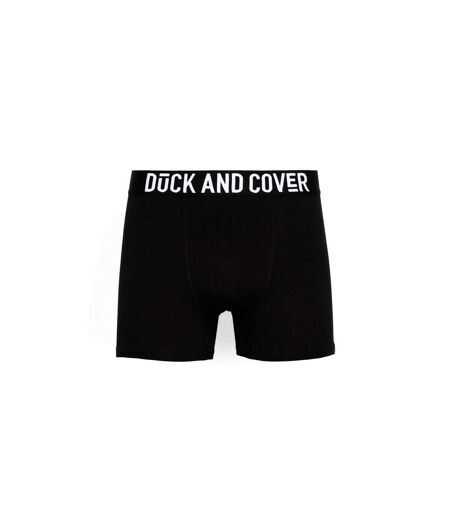 Duck and Cover - Boxers SALTON - Homme (Noir / Blanc) - UTBG321