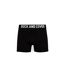 Duck and Cover Mens Salton Boxer Shorts (Pack of 2) (Black/White)
