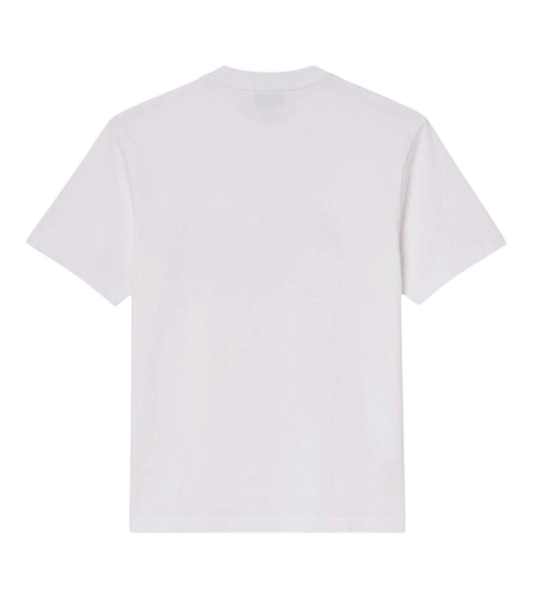 T-shirt Motif/style Logo Arqué Adulte Blanc Lacoste-2