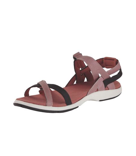 Sandales santa cruz femme mauve clair / terre cuite Regatta