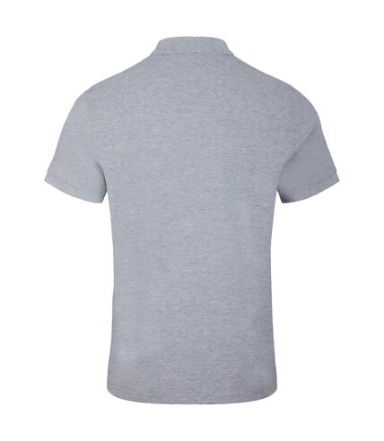 Canterbury Mens Waimak Short Sleeve Pique Polo Shirt (Gray Marl)