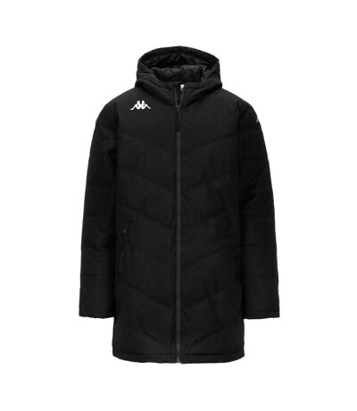 Parka noire homme kappa giambolo - l