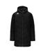 Parka noire homme kappa giambolo - l-1