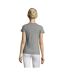 T-shirt Regent Femme Gris Chiné SOLS-3