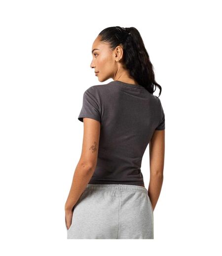 T-shirt Motif/style Brodé Femme Gris Jack Wills