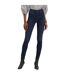 Womens/ladies High Rise Skinny Jeans Deep Serenity Levis-2