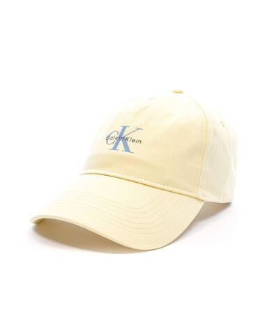Casquette jaune homme calvin klein jeans monologo printed - taille unique