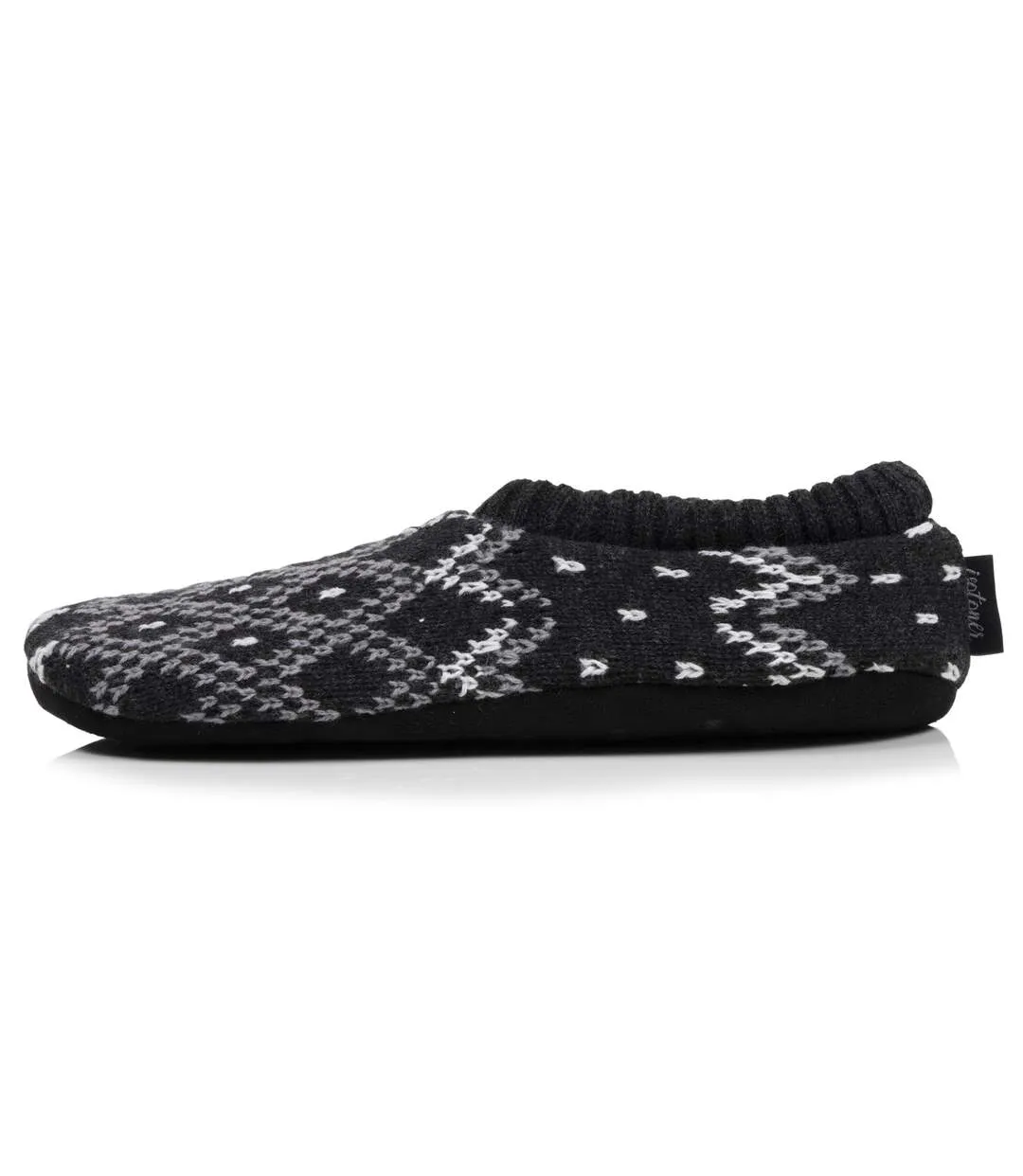 Isotoner Chaussettes d'intérieur homme maille jacquard, picots antidérapants-3