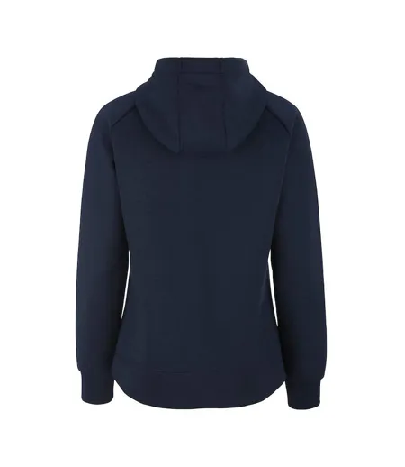 Womens/ladies Anzac Full Zip Hoodie Navy Dad