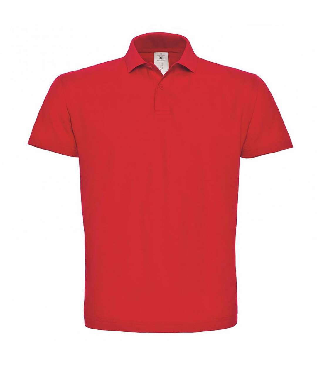 B&c Id.001 Polo À Manches Courtes Pour Hommes Rouge B And C-2