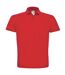 B&c Id.001 Polo À Manches Courtes Pour Hommes Rouge B And C-2