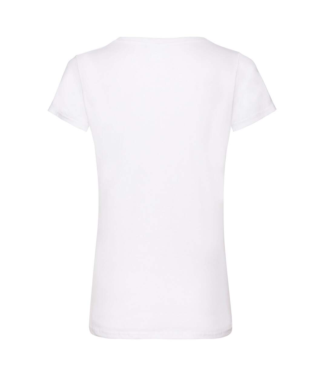 T-shirt valueweight femme blanc Fruit of the Loom-2