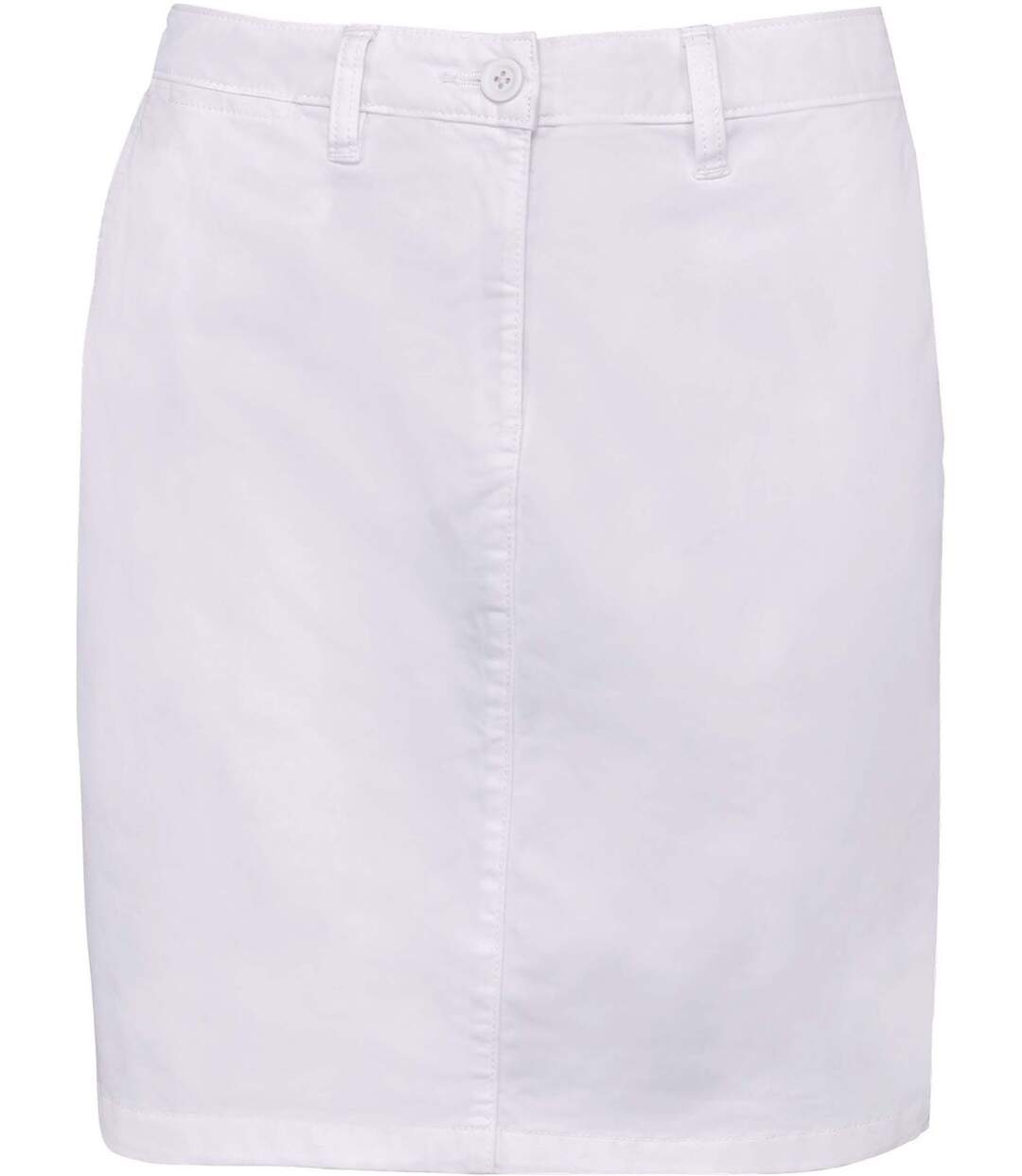 Jupe chino femme - K762 - blanc