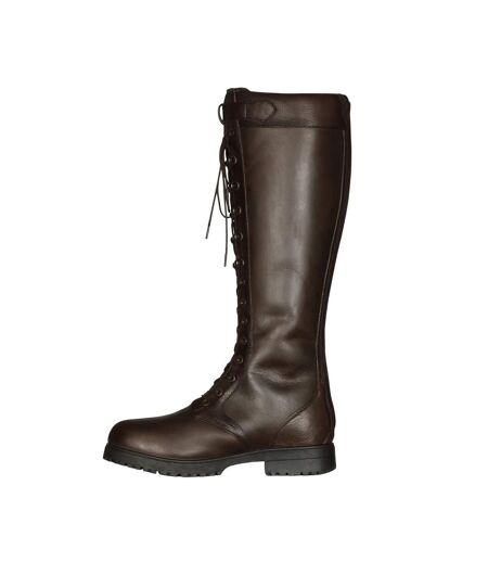 Bottes De Campagne Teramo Femme Marron Foncé Moretta