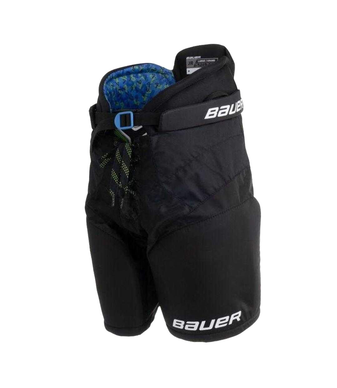 Childrens/kids Hockey Shorts Black Bauer-1