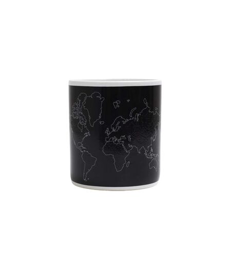 Mug Thermoréactif XXL Carte 80cl Noir